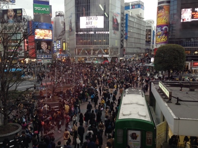 Scramble crossing